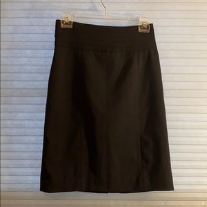 Black pencil skirt
